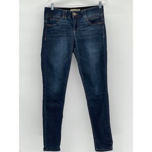 Democracy Jeans Women‎ Size 6 Blue Ab Control Medium Dark Wash Skinny